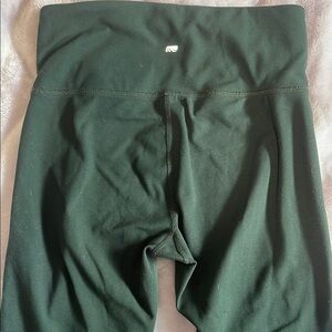 Dark Green High-Waisted Leggings